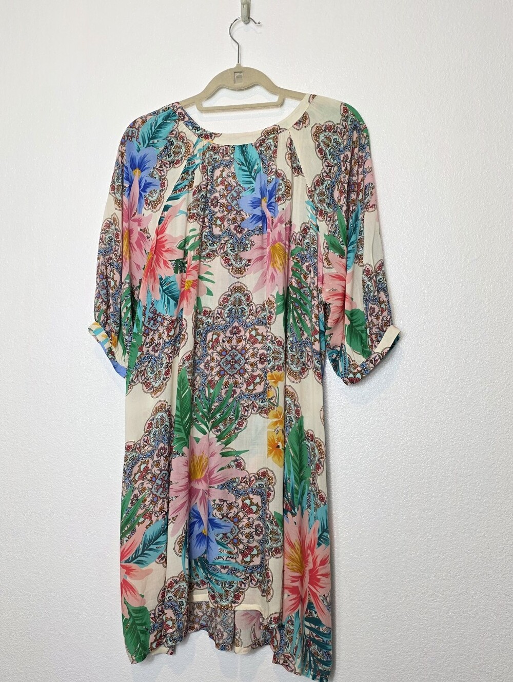 Johnny Was Bryony Floral Mini Dress Size Medium - Picture 11 of 11